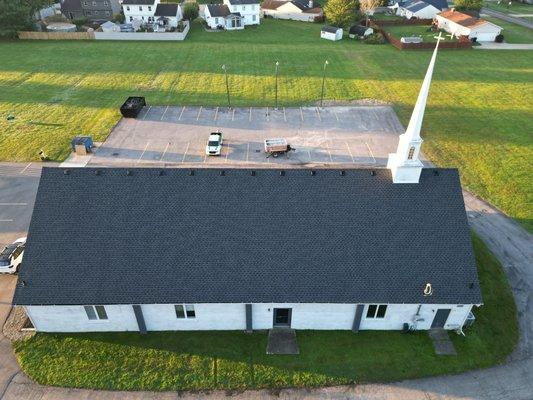 Church Roof Replacement in Elyria Ohio