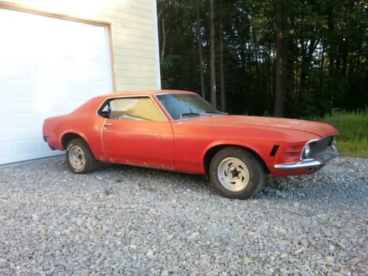 1970 Coupe. 302 automatic. Running project. FOR SALE!