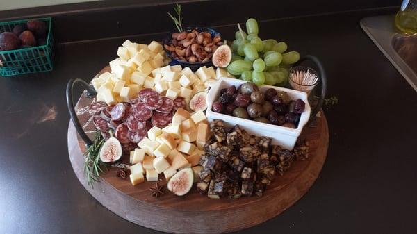 We do custom cheese plates! Like, seriously, isn't it beautiful?!