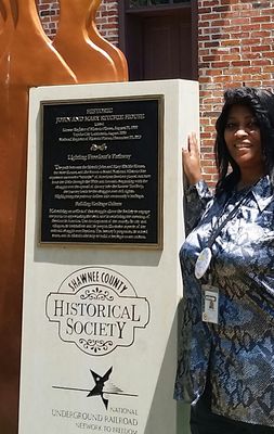 Underground railroad connection in kansas. Too cool!!!