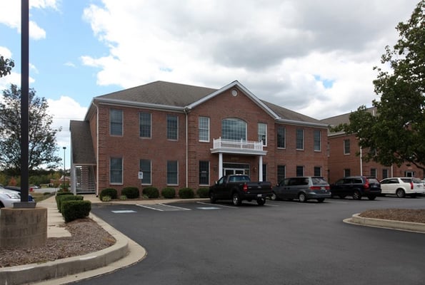 Office façade. We are after the Wawa and before Starbucks and Verizon on Route 235