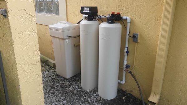 Whole house Water Softener and Carbon Chemical Free Filtration