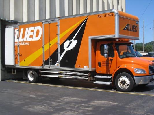 26 foot moving truck used for locals, storage and shuttles.