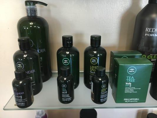 We offer Paul Mitchell tea tree