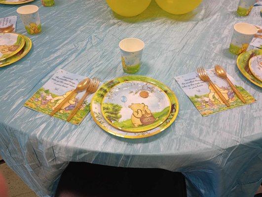 Winnie the Pooh baby shower 2024