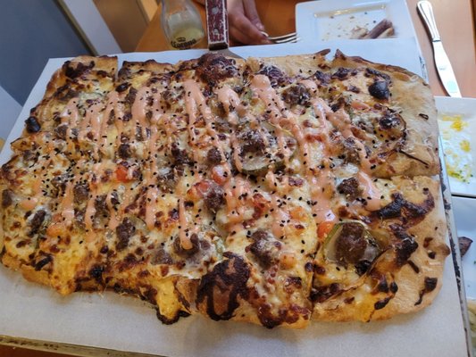 Hamburger Pizza