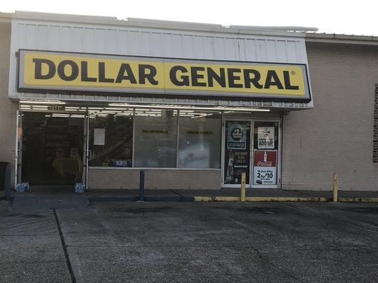 The Front of the Store Facing Terry Parkway.