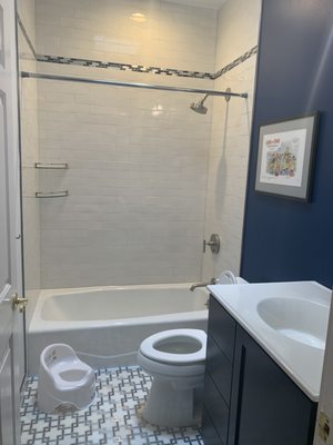 Full bathroom renovation