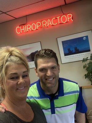 Meet my Awesome chiropractor Dr. Justin J Berlin best day and best decision !!