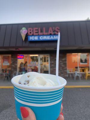 Ice cream and outdoor