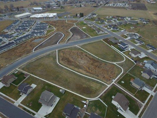 Sunrise Meadows Regional Storm Water Basins - Nibley, UT