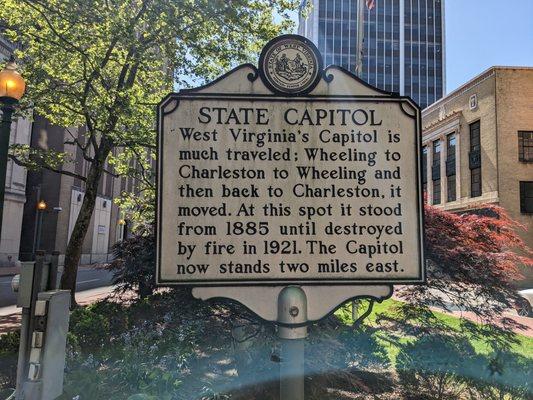 State Capitol Historical Marker