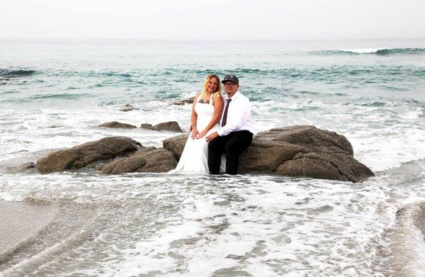 Pebble Beach renewal of vows. Photography by John Harris.