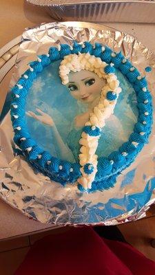 Princess Elsa Cake