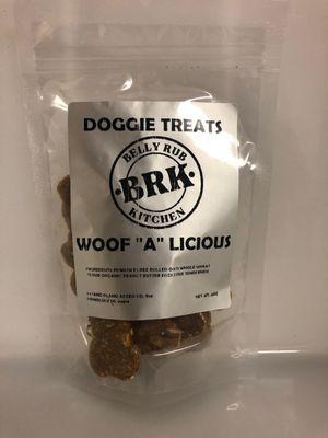 5oz Bag of Dog Biscuits
 Woof "A" Licious Treats