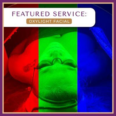 The Oxylight is a facial machine that uses light therapy to treat skin indications such as acne, skin aging, dark spots, large pores.