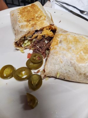 Barbacoa Burrito!