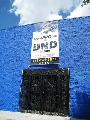 digitalPro's distinctive new cobalt facade...