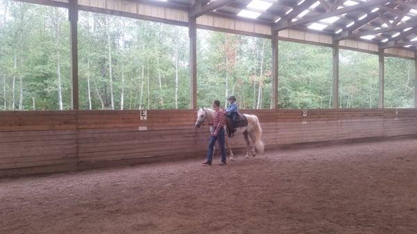 Indoor arena