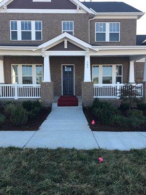 Rolling out the red carpet for this family on closing day. So excited for them!