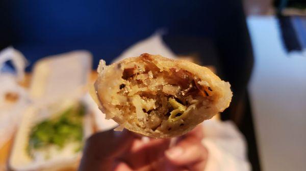 Interior of vegetable egg roll ($4). Pretty good.