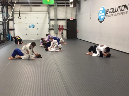 Kids jiu jitsu class