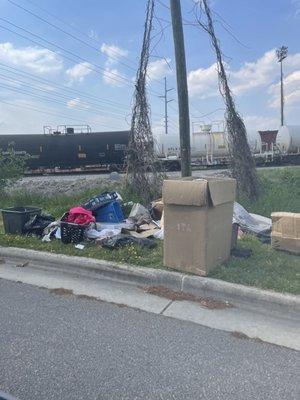 This is what they do with your junk: place on a vacant lot: illegal dumping! Donot hire