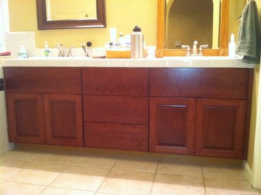 Bathroom Cabinetry - After