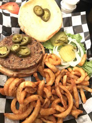 Veggie Burger (vegan) - pretty good!