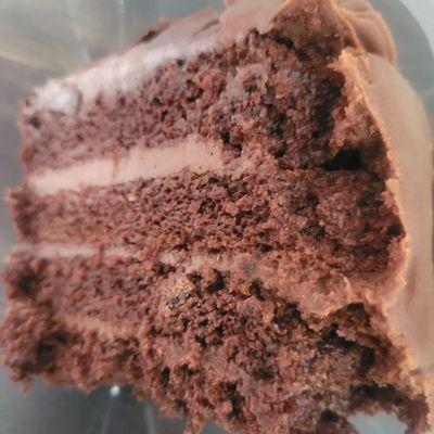 Triple chocolate cake