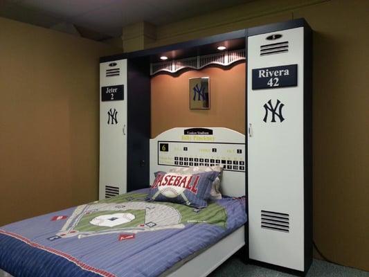 NY Yankees murphy bed