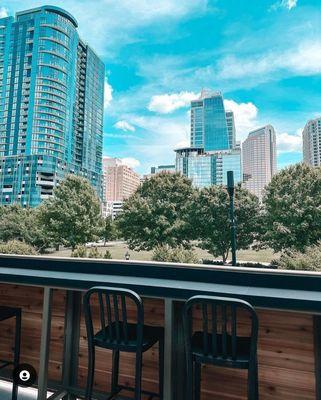 Gorgeous Skyline Views From The Rooftop Patio