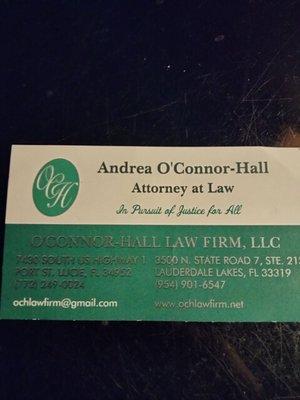 O'Connor Hall Law Firm