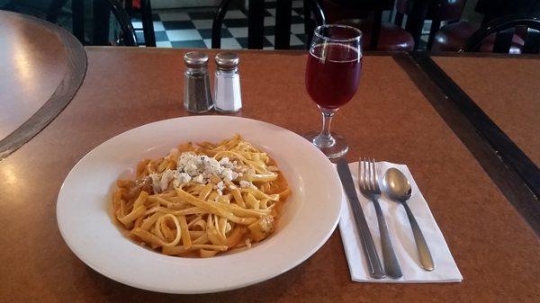 Buffalo Chicken Fettuccine! Yuuuum