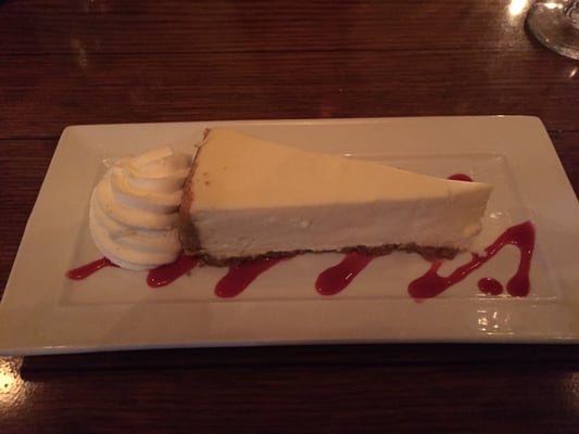 Taste of Middlesex County week - cheesecake desseet