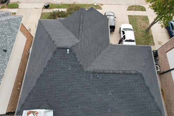 New roof. GAF Timberline HDZ Charcoal