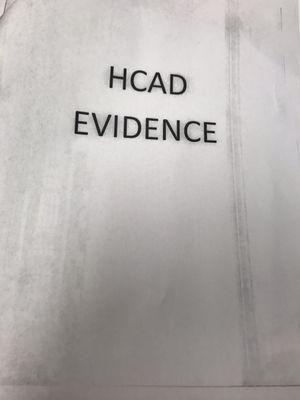 HCAD EVIDENCE.. info on schools, etc. in my area.