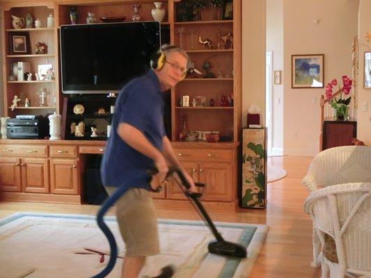 We safely clean lots of wool and other natural fiber rugs.