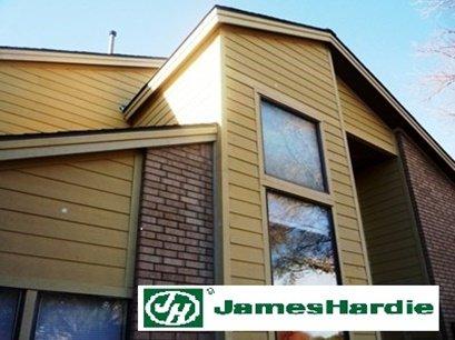 James Hardie cement siding