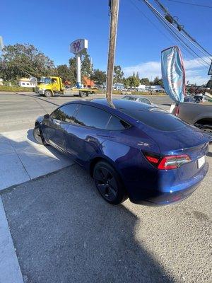 My car after ceramic tinting