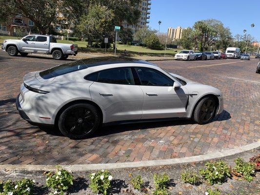 Electric Porsche Taycan