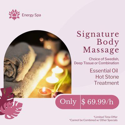 Energy Spa
 935 W Lanier Ave Suite 2002, Fayetteville,GA 30214
 Call us at 470-586-1987