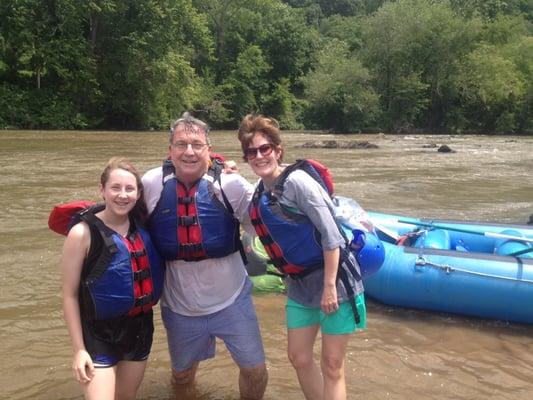 Fun day on the French Broad River!