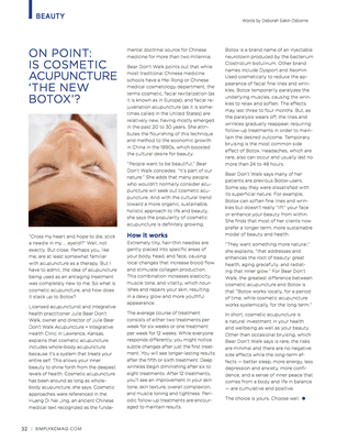 Interview with SIMPLYKC magazine about cosmetic acupuncture--we love helping people feel beautiful from the inside out!