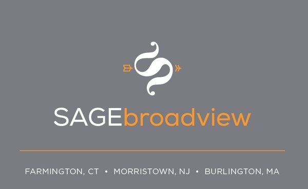 SAGEbroadview with offices in Morristown, NJ, Burlington, MA and Farmington, CT