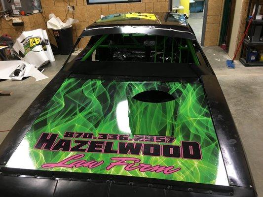 Custom Race car Wraps