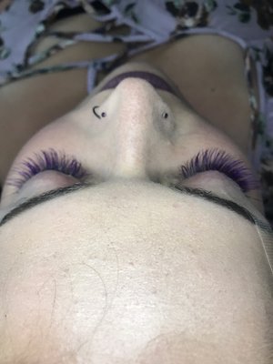 Purple Lash Set