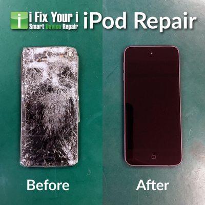 iPod Glass Screen Repair