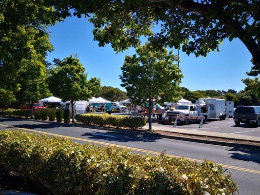 The farmers market.  The whole thing.