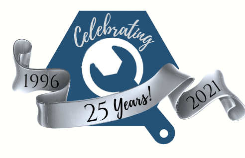 We are celebrating 25 years in business this year 2021!